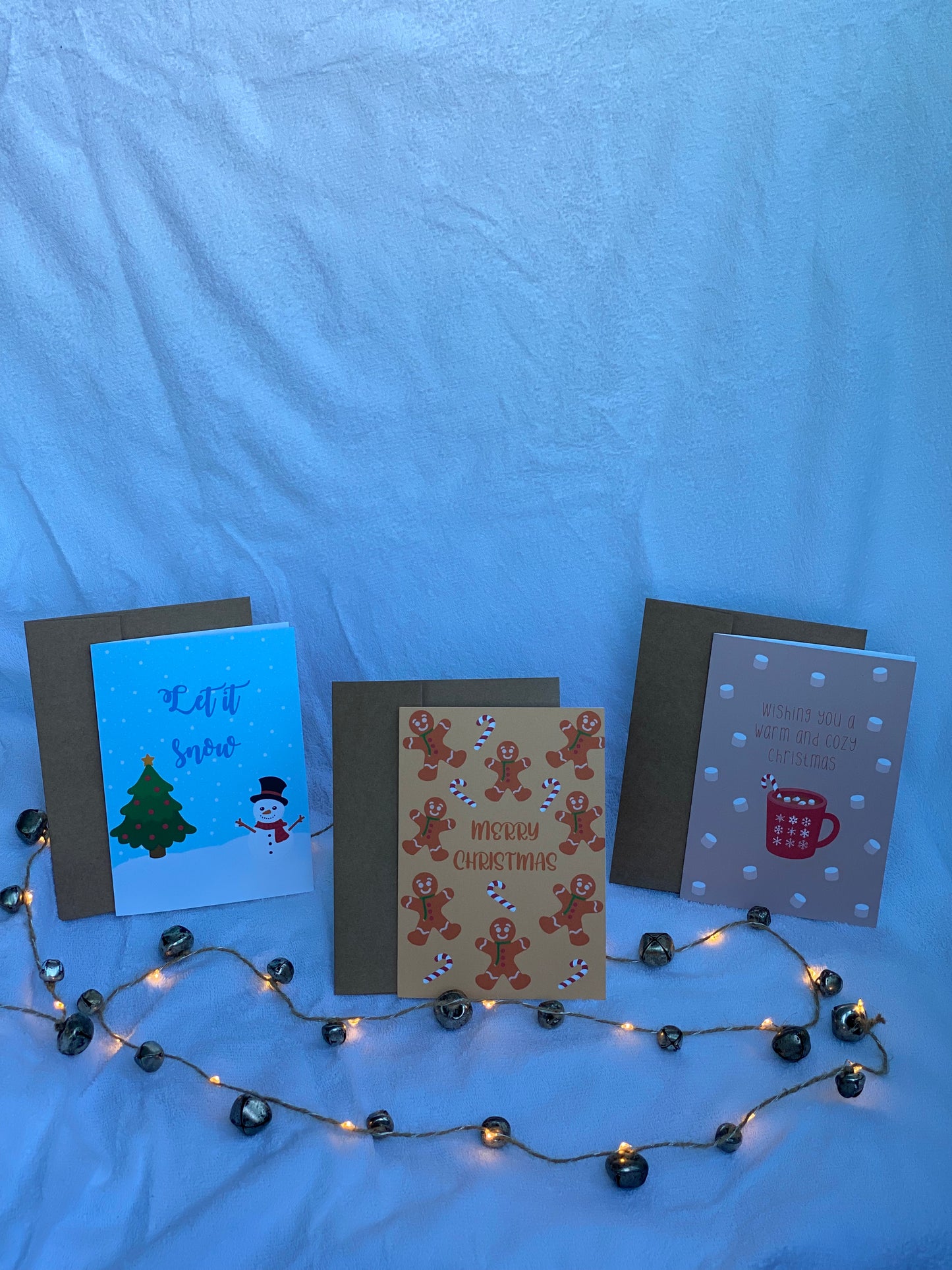 "Wishing You a Warm and Cozy Christmas" Greeting Card