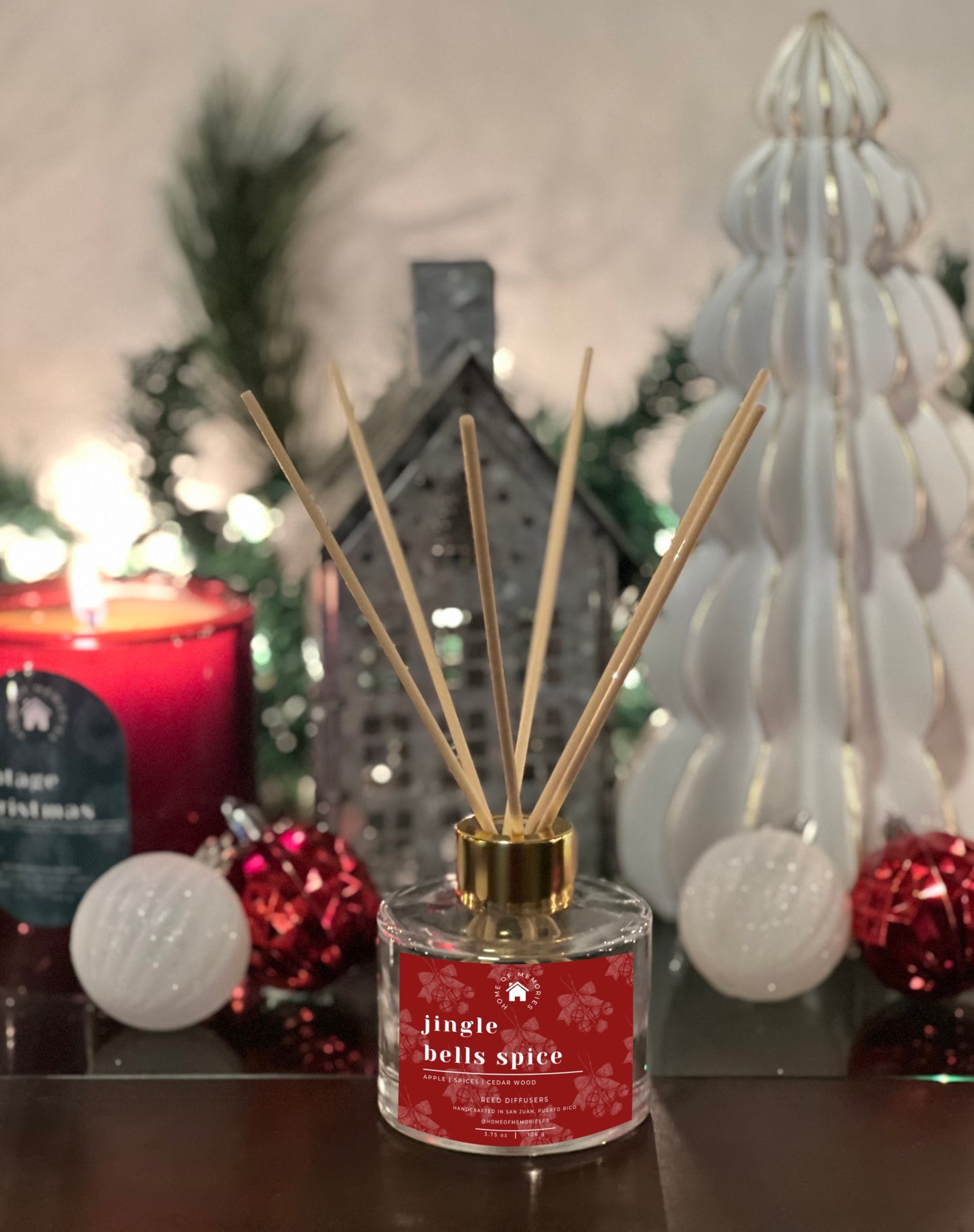 Berry Merry Christmas Reed Diffuser