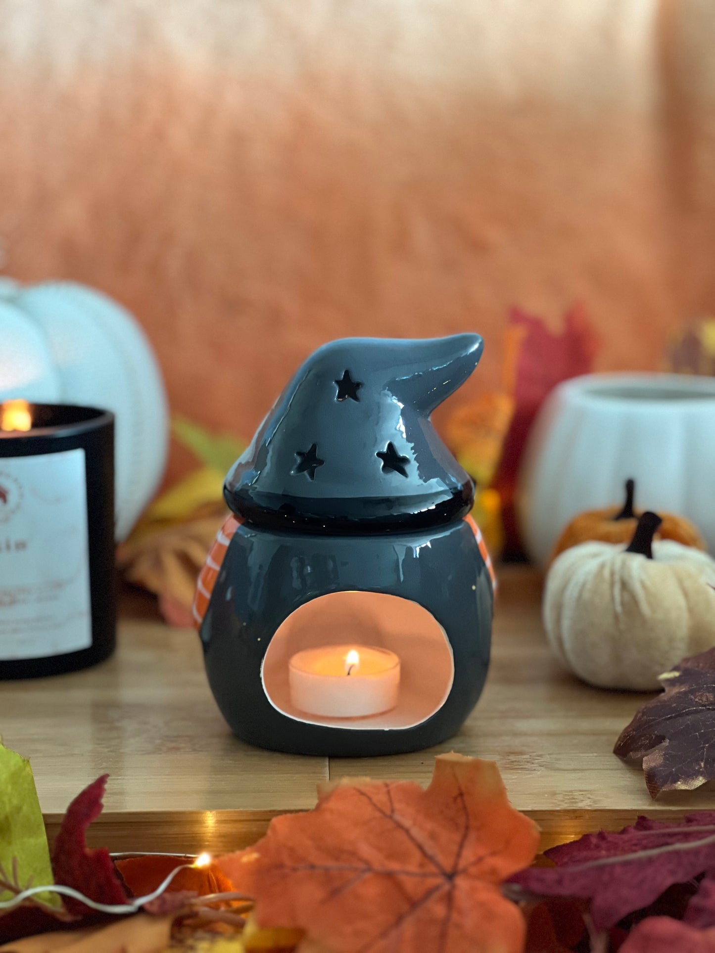 Fall Gnome Wax Melt Warmer