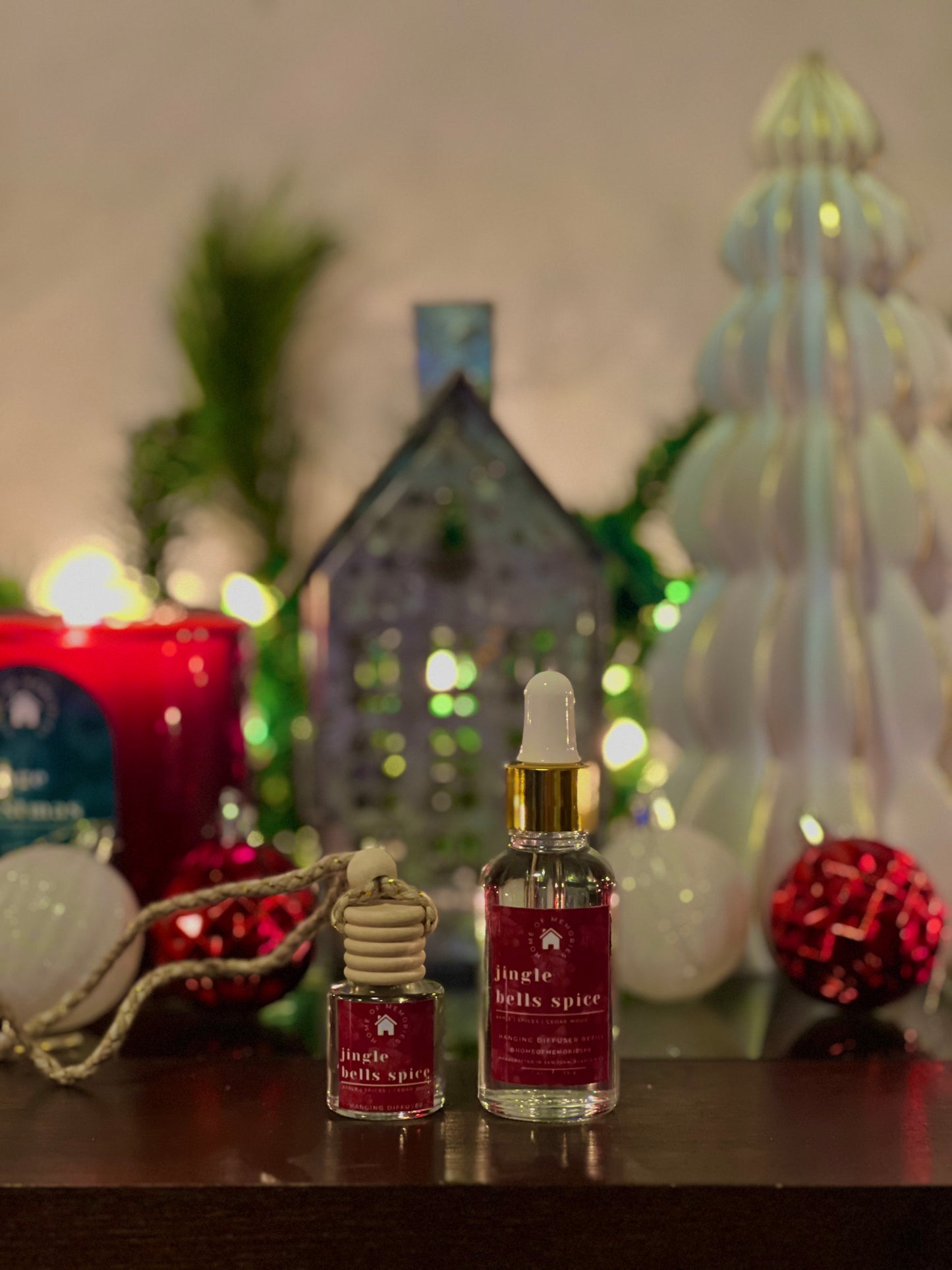 Berry Merry Christmas Hanging Diffuser + Refill Bundle