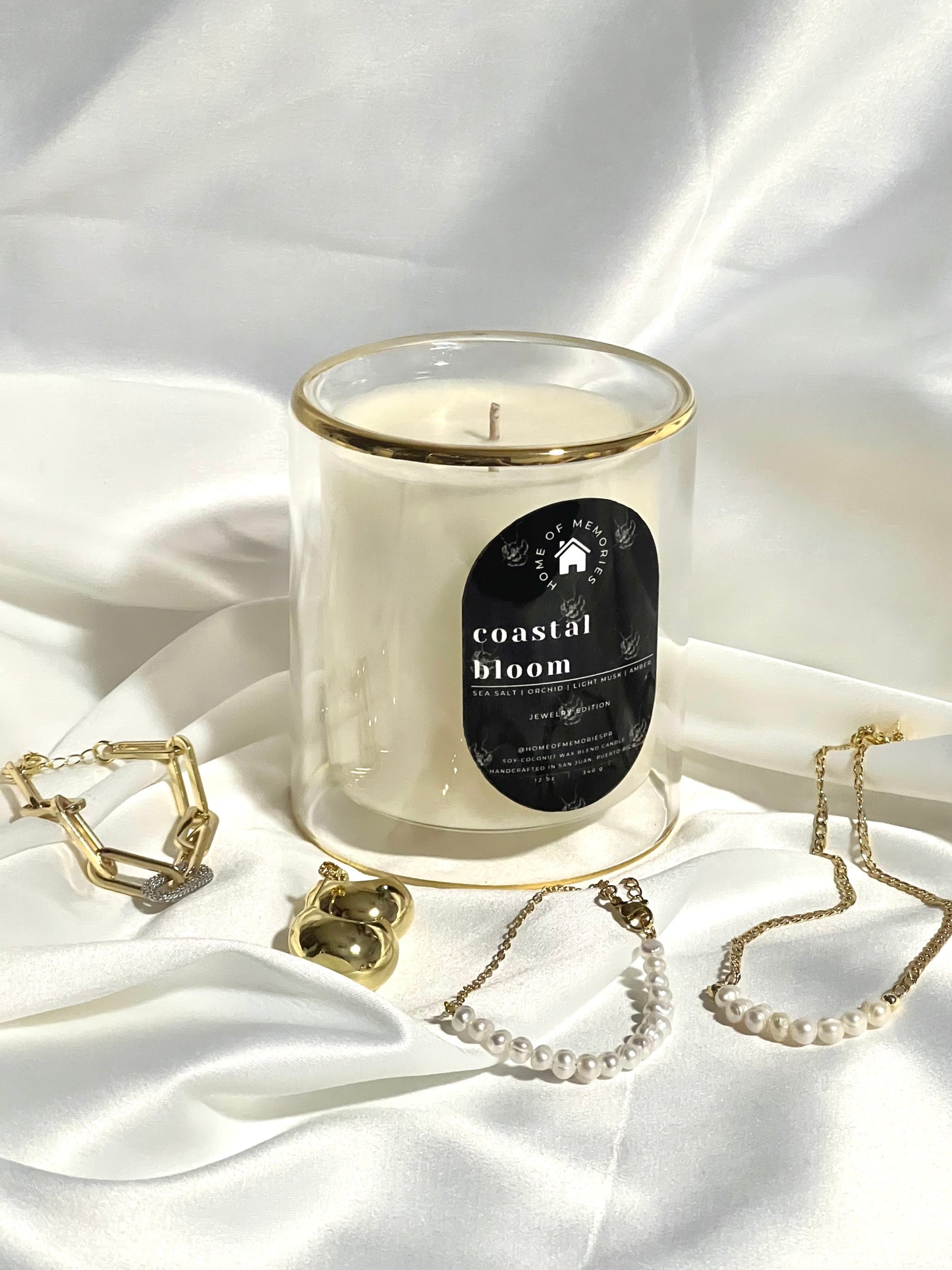 Jewelry Edition Coastal Bloom Candle | 11oz