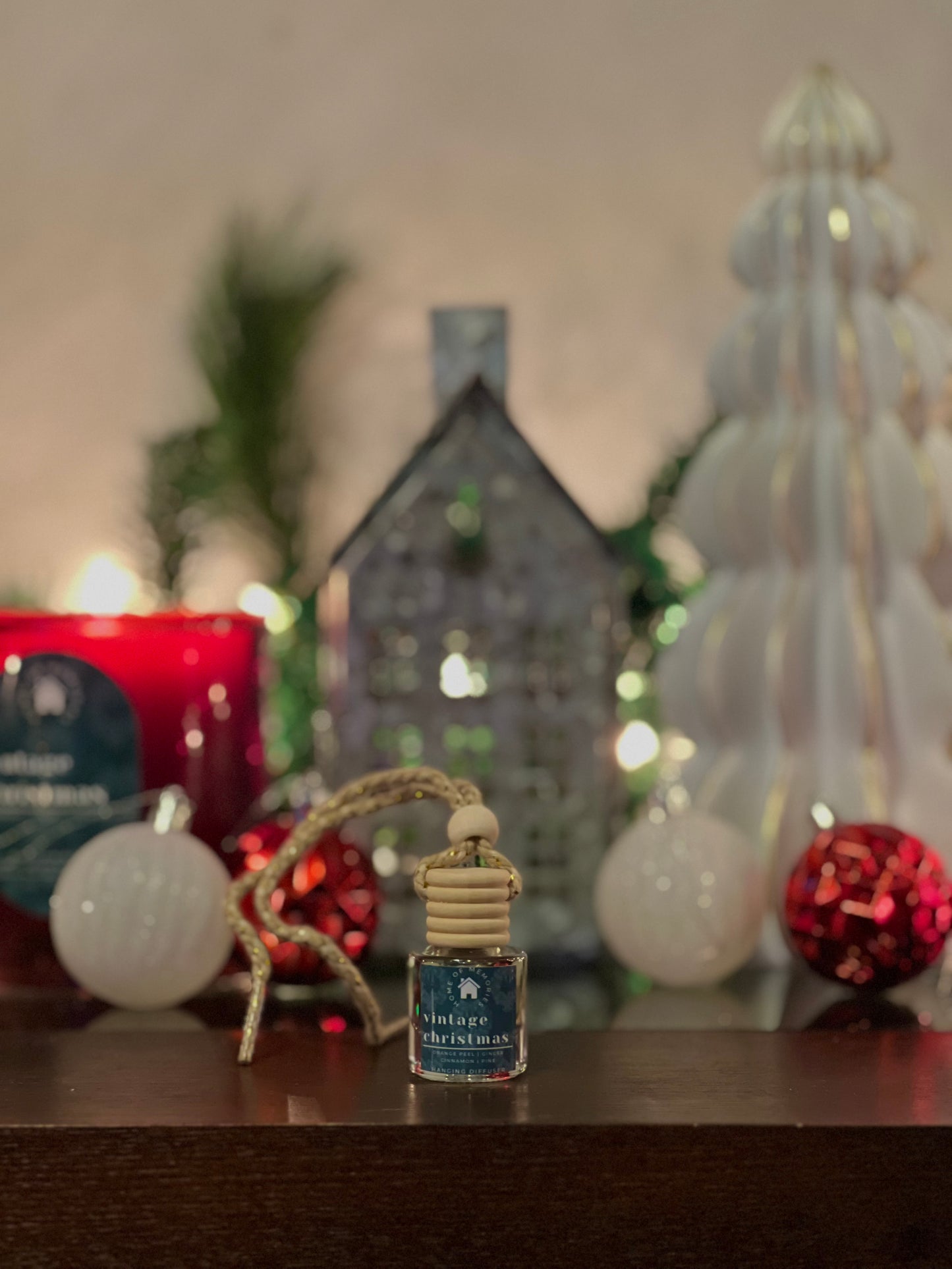 Vintage Christmas Hanging Diffuser