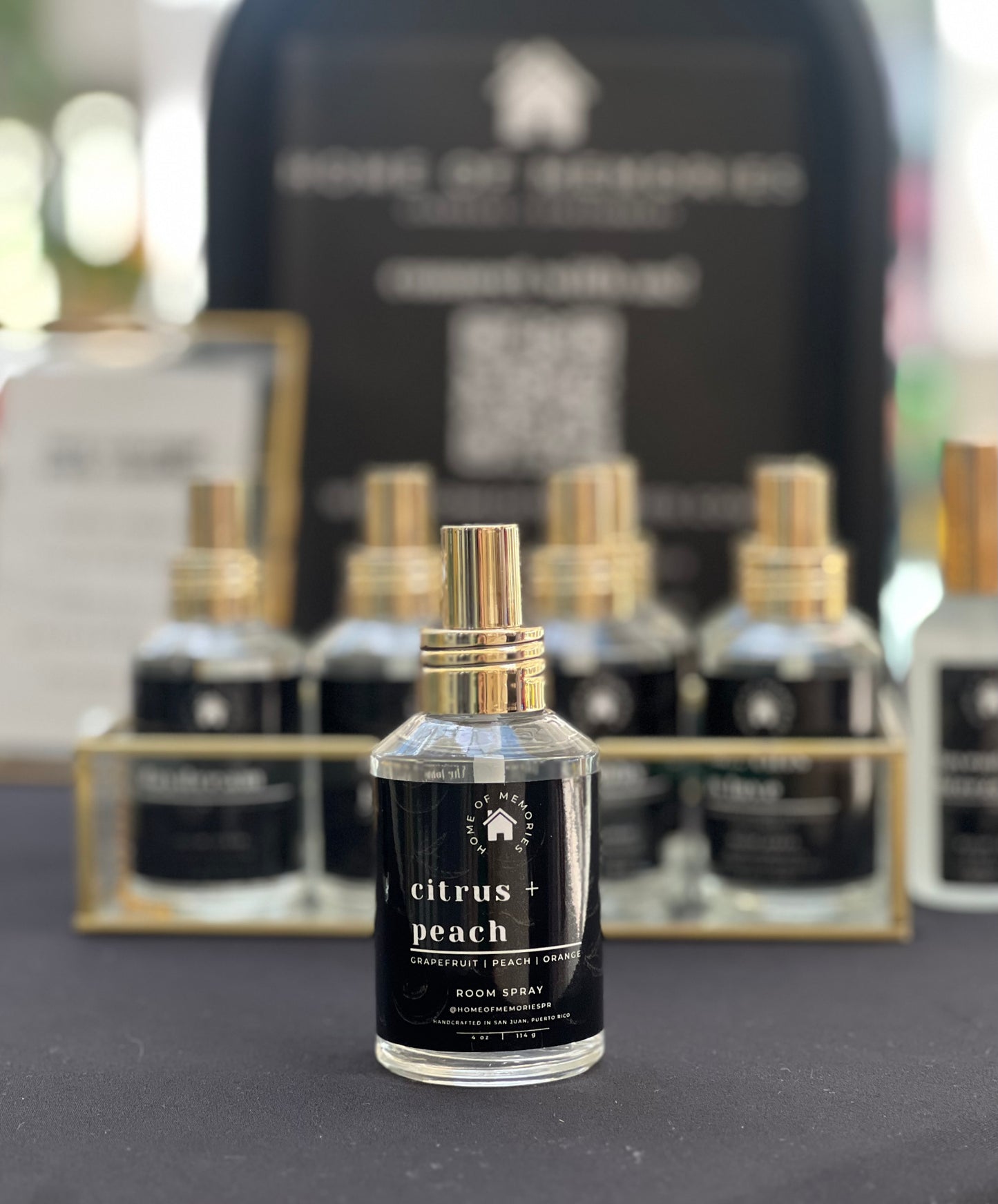 Citrus + Peach Room Spray