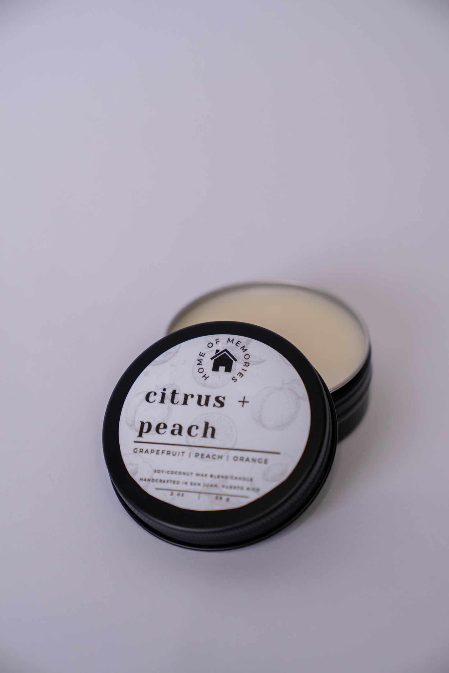 Citrus + Peach Candle | 2oz