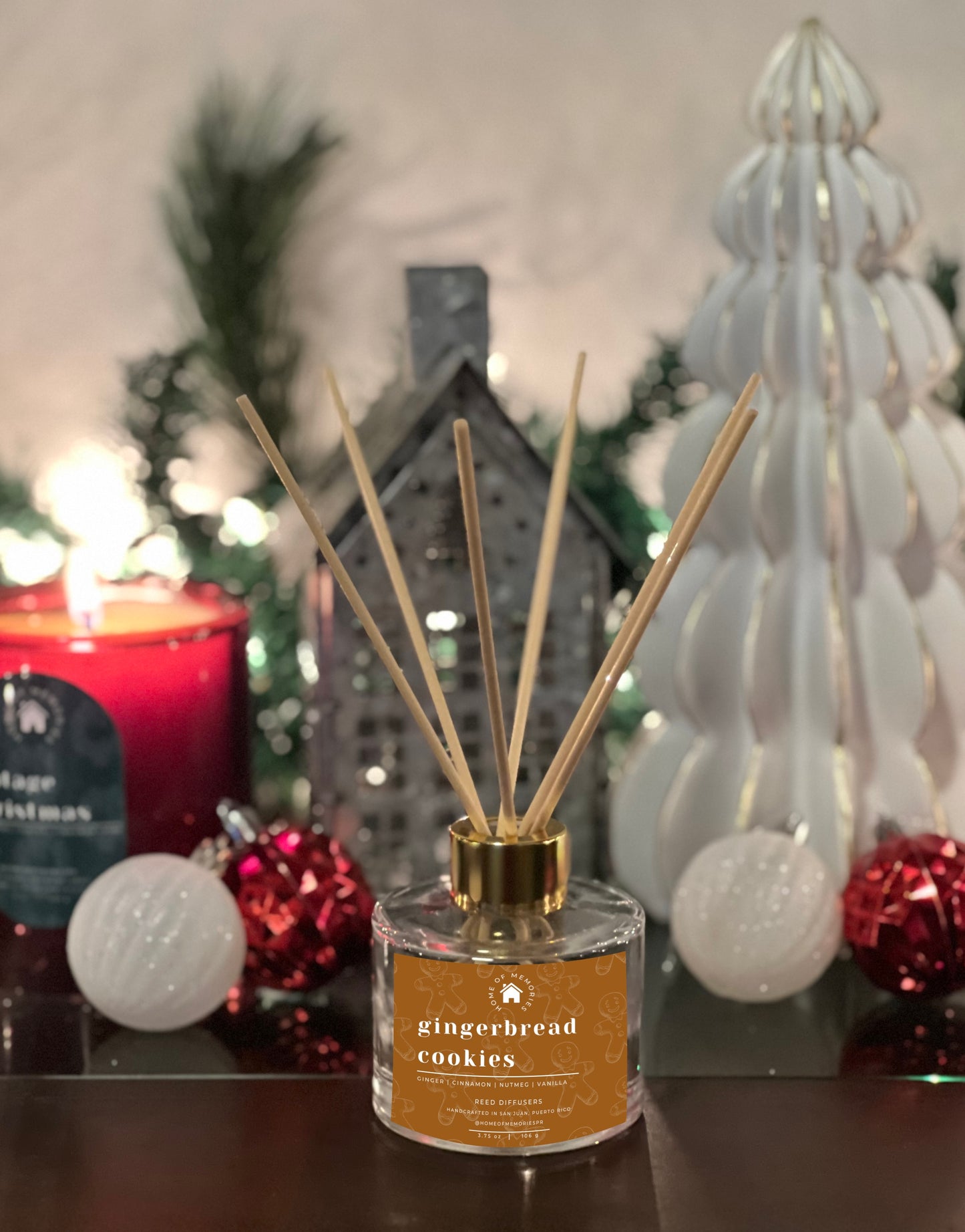 Gingerbread Cookies Reed Diffuser