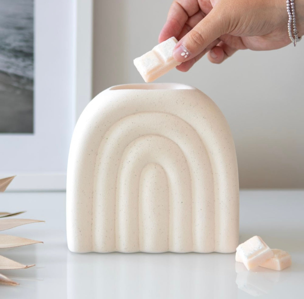 Cream Arch Wax Melt Burner