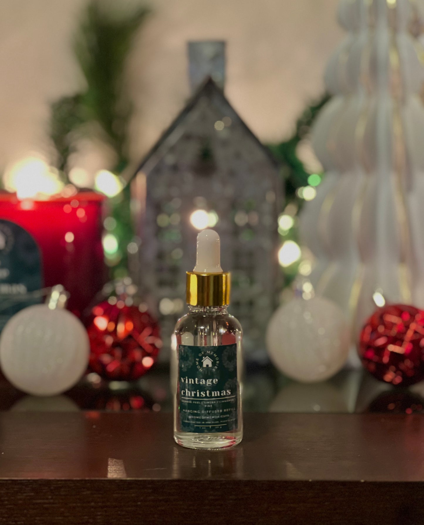 Vintage Christmas Diffuser Oil