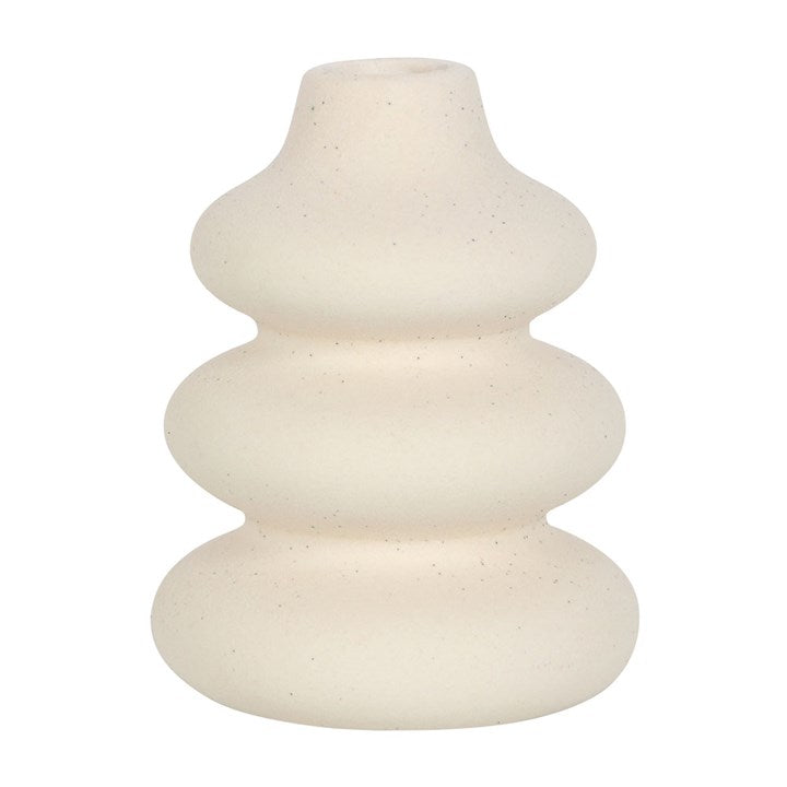 Cream Single Stem Vase