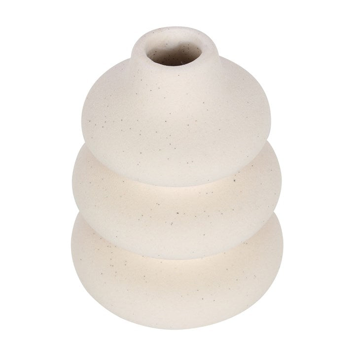 Cream Single Stem Vase