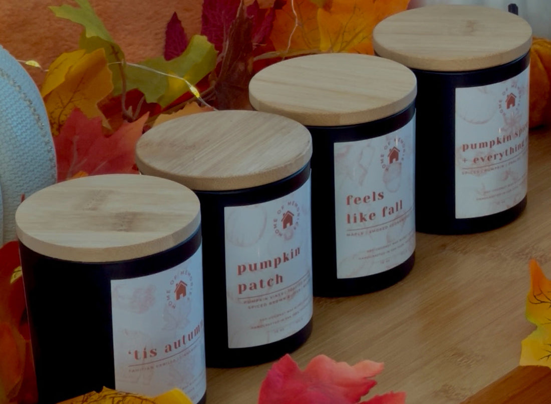A First Look at Our Fall Collection — Soft Glow, Cozy Scents, Special Moments