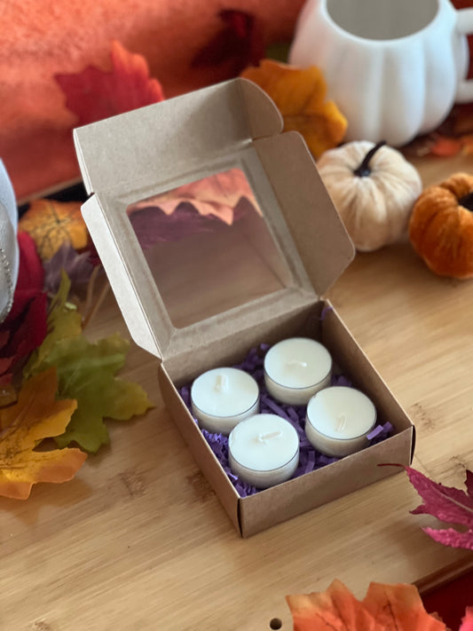 Unscented Tea Lights | Pack of 4