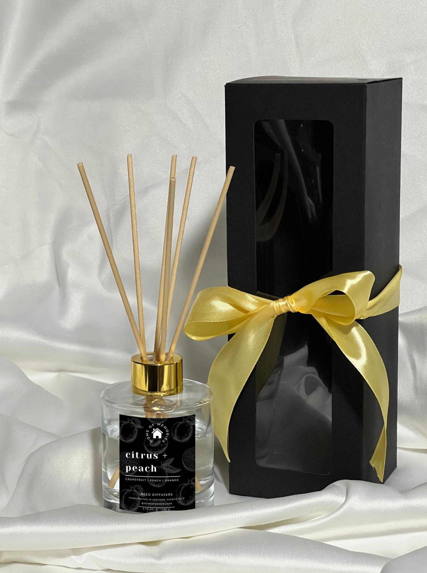 Citrus + Peach Reed Diffuser