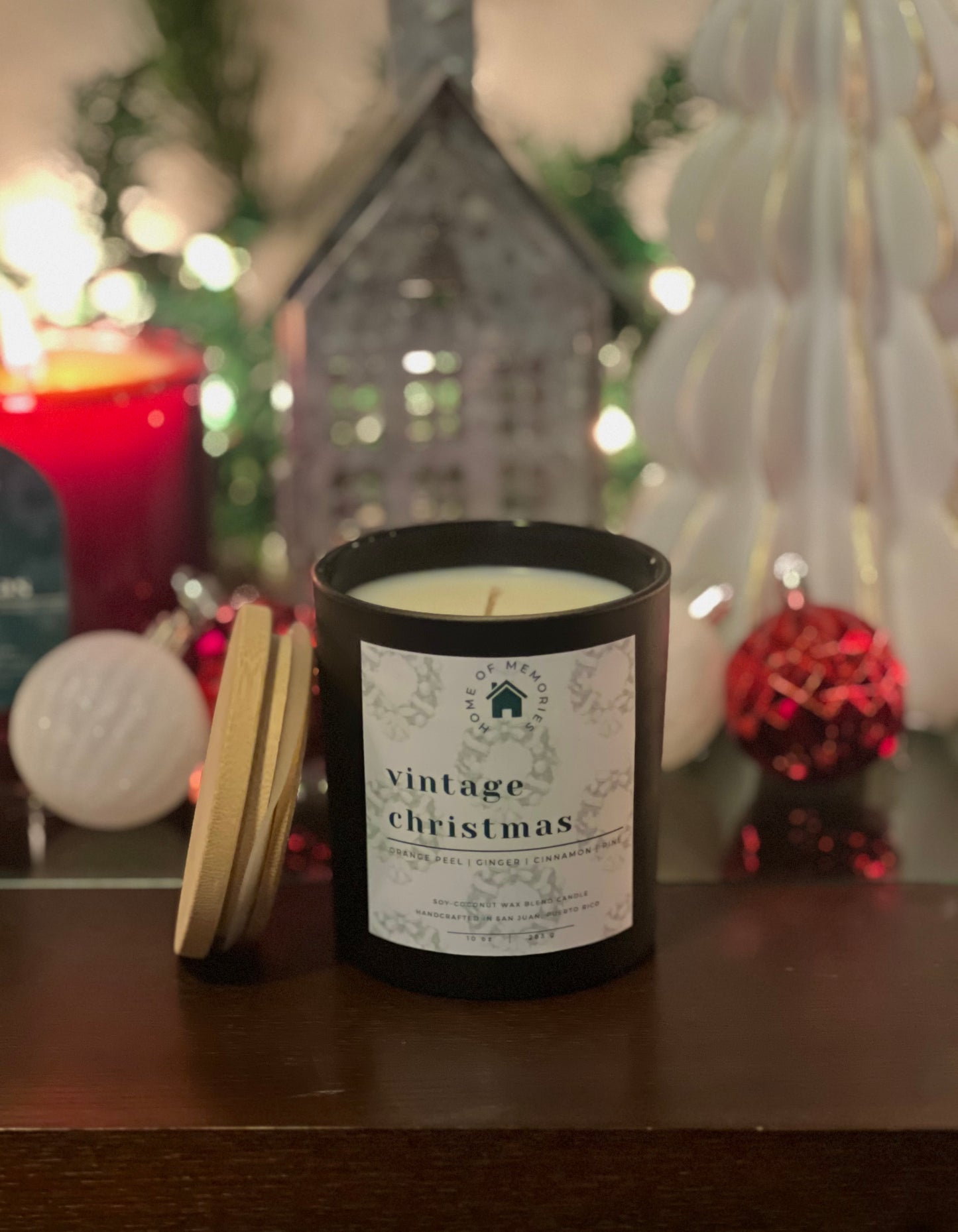 Vintage Christmas Candle | 10oz