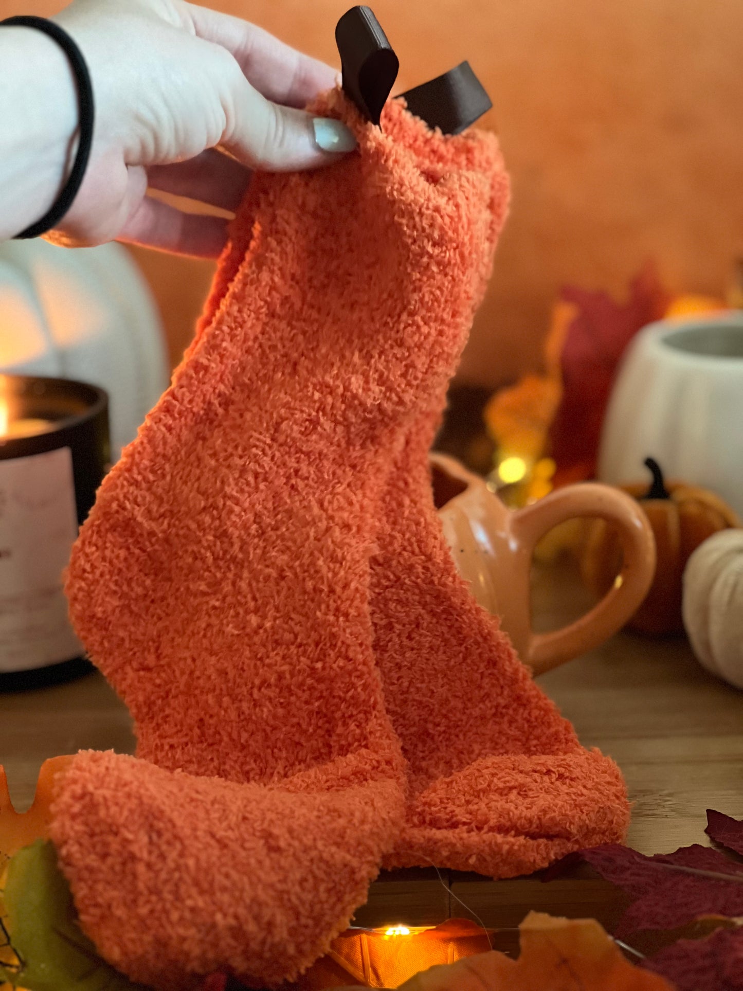 Pumpkin Mug and Sock Set