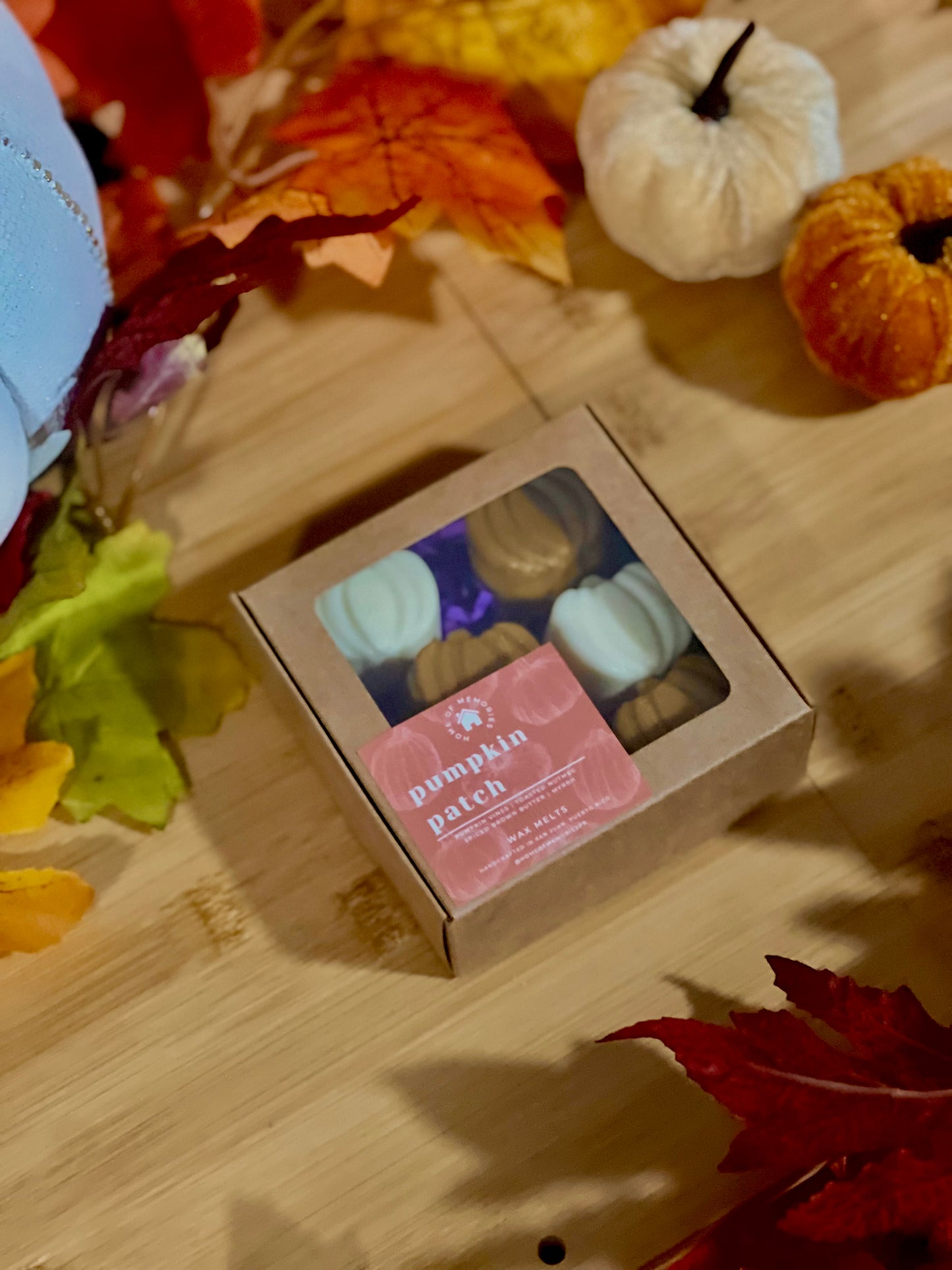 Pumpkin Patch Wax Melts | 6 Pumpkin Shaped