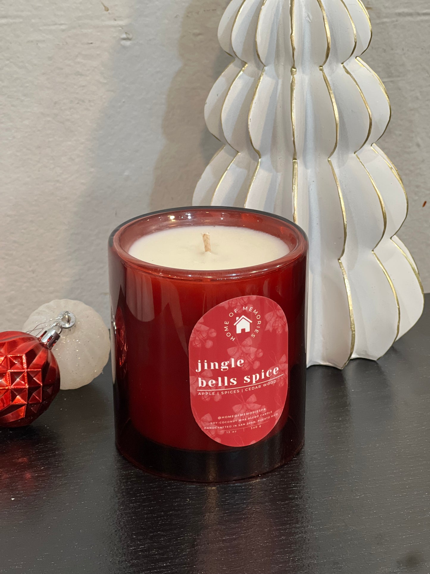 Jingle Bells Spice Crystal Candle | 12oz