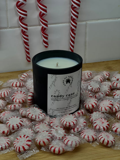 Candy Cane Candle | 10oz