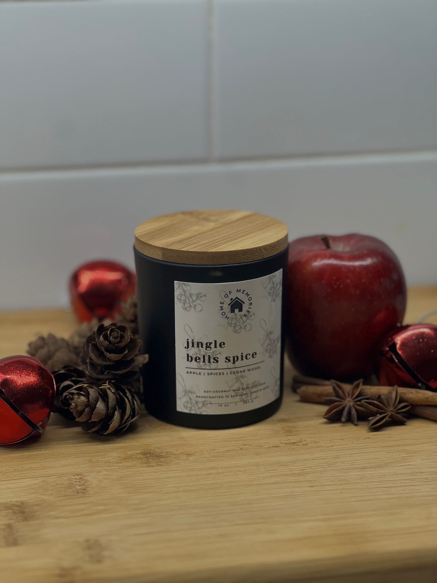 Jingle Bells Spice Candle | 10oz