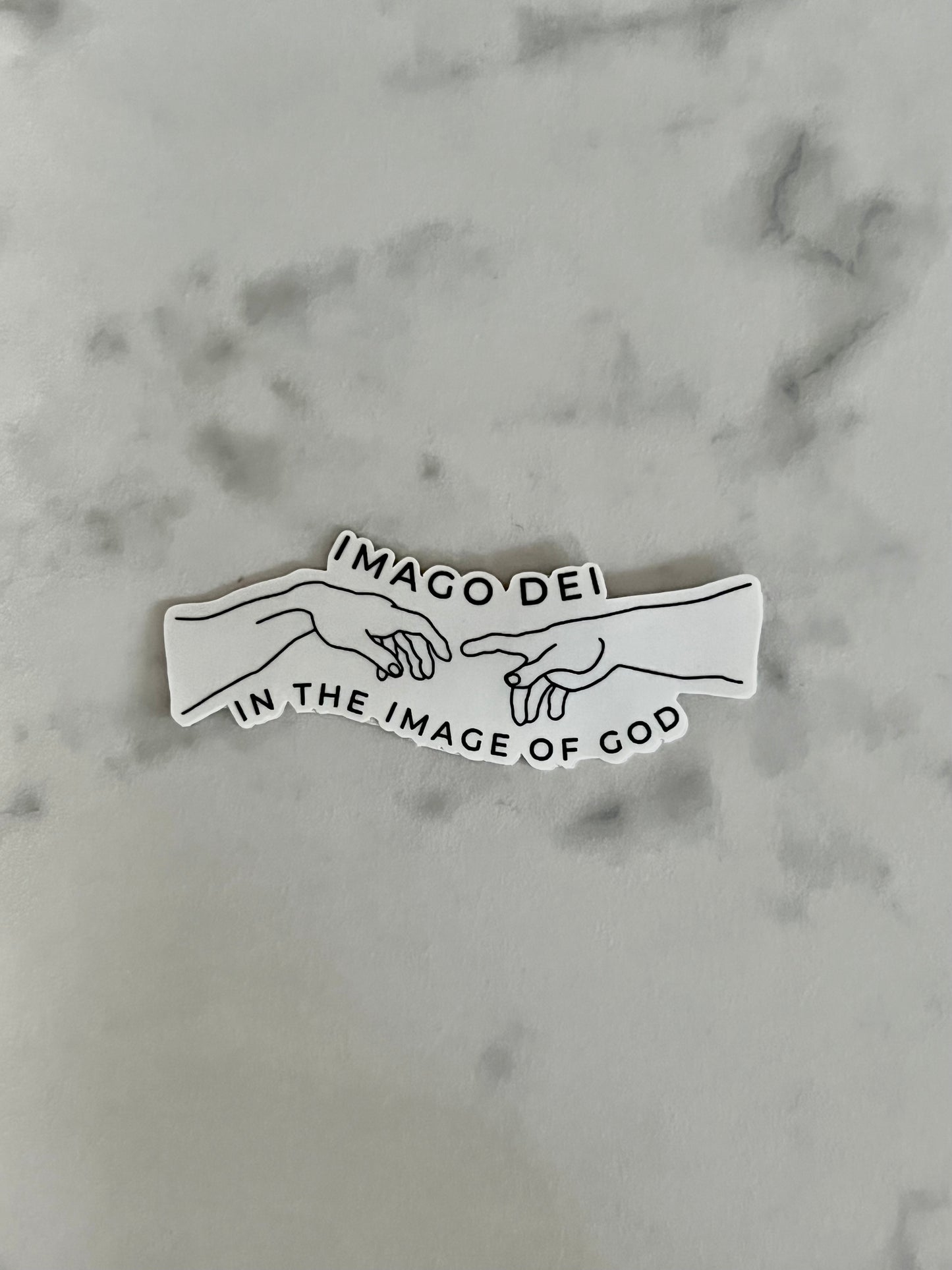 “Imago Dei” Waterproof Sticker