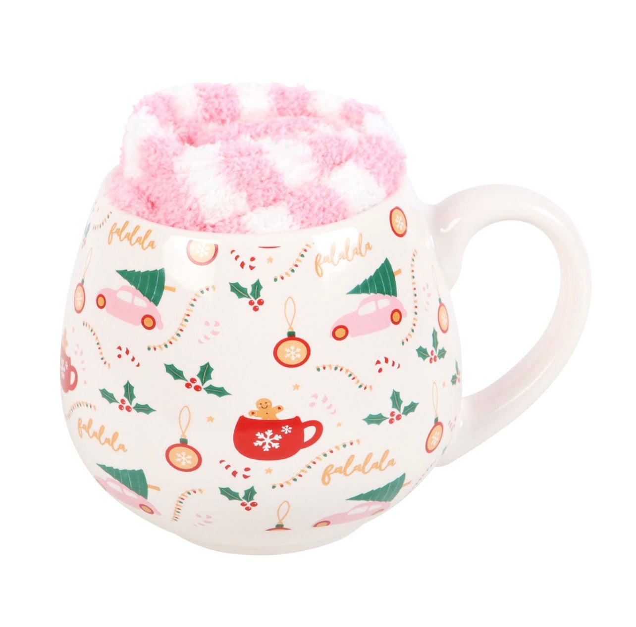 Sugarplum Mug and Sock Set