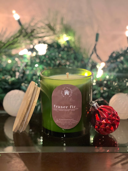 Fraser Fir Green Candle | 12oz