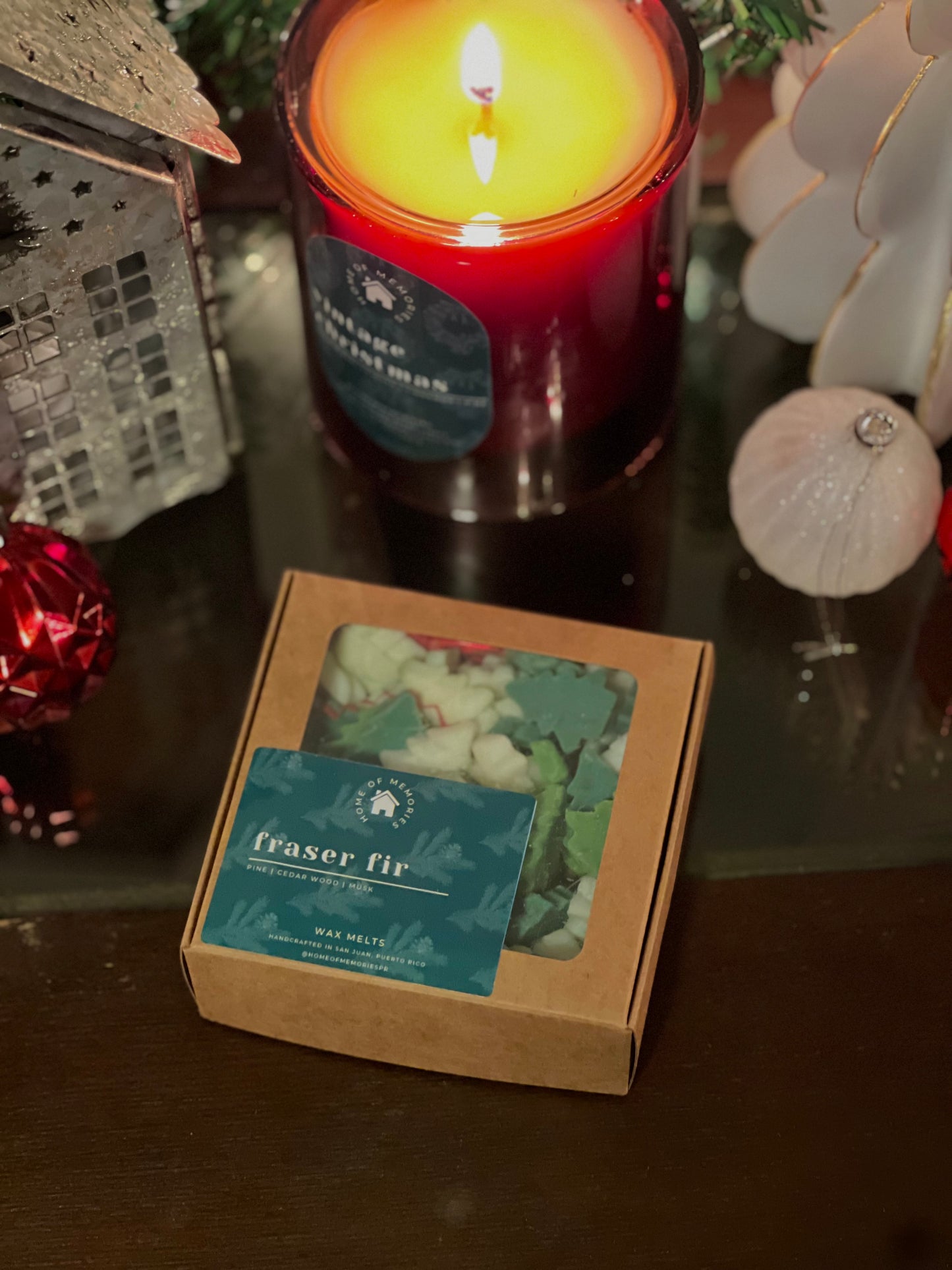 Fraser Fir Wax Melts | Tree Shaped