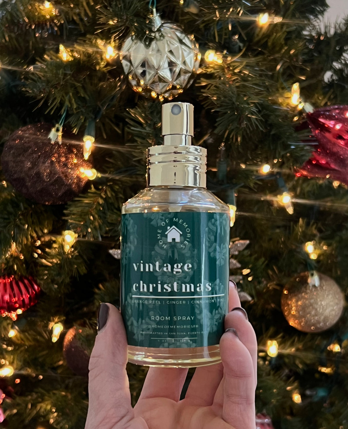 Vintage Christmas Room Spray