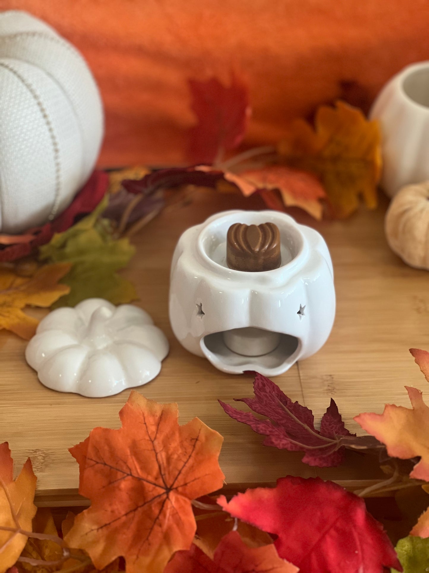 White Pumpkin Wax Melt Burner