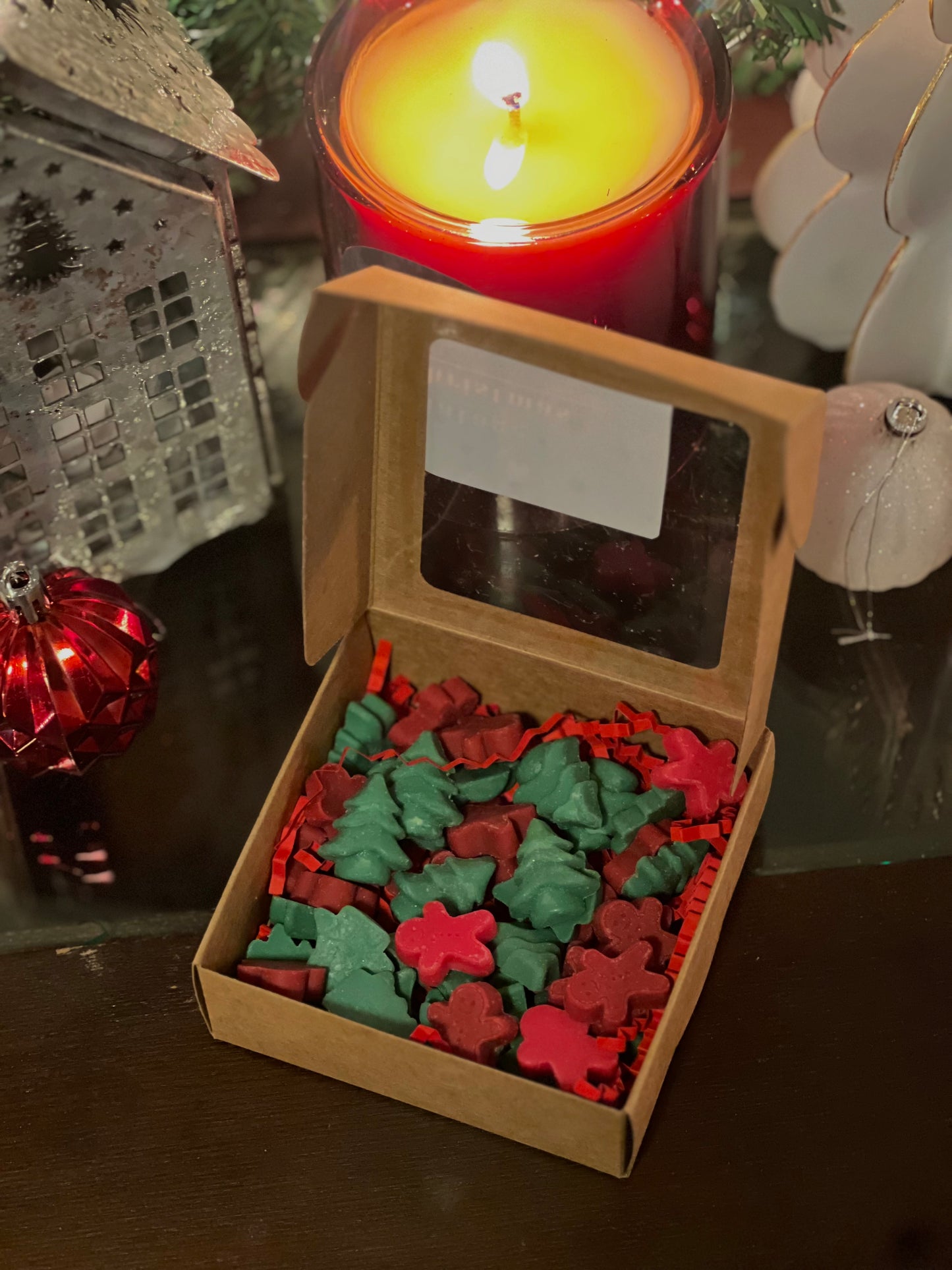 Vintage Christmas Wax Melts | Shaped