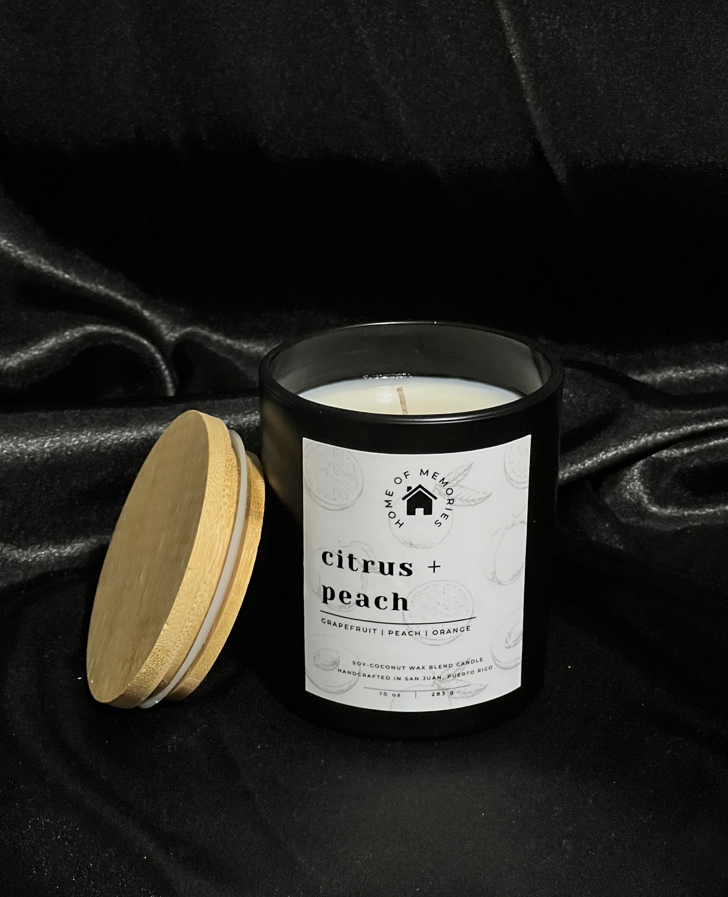 Citrus + Peach Candle | 10oz