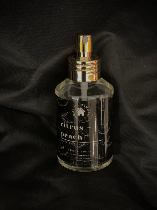 Citrus + Peach Room Spray