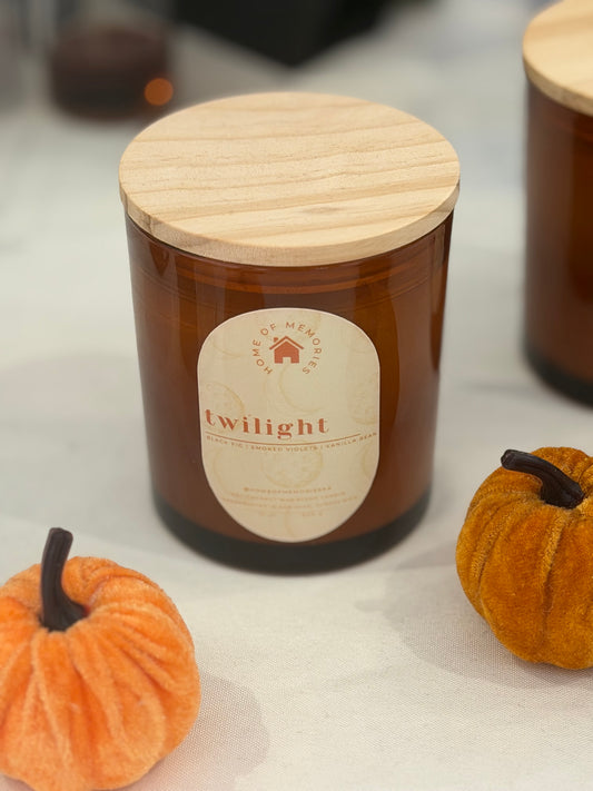 Twilight Amber Vessel Candle | 12oz