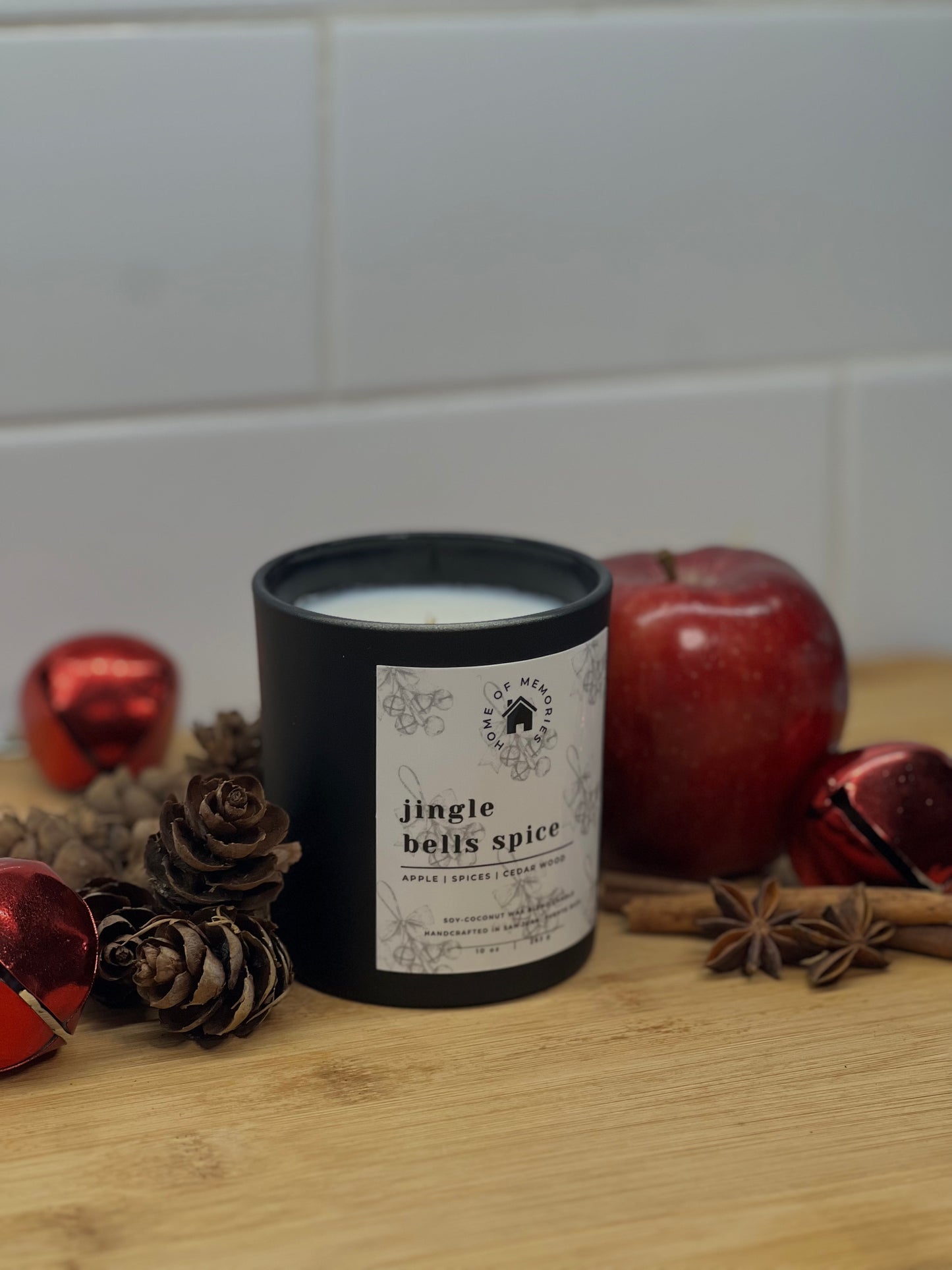 Jingle Bells Spice Candle | 10oz