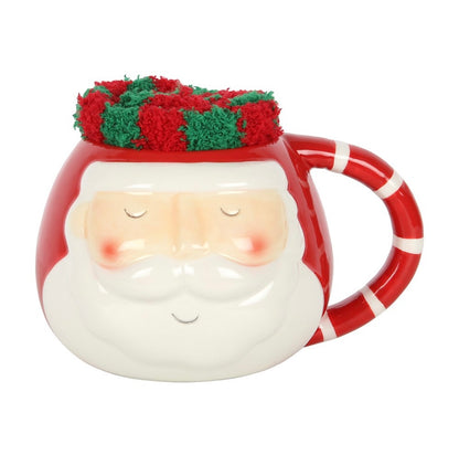 Santa Mug and Sock Set