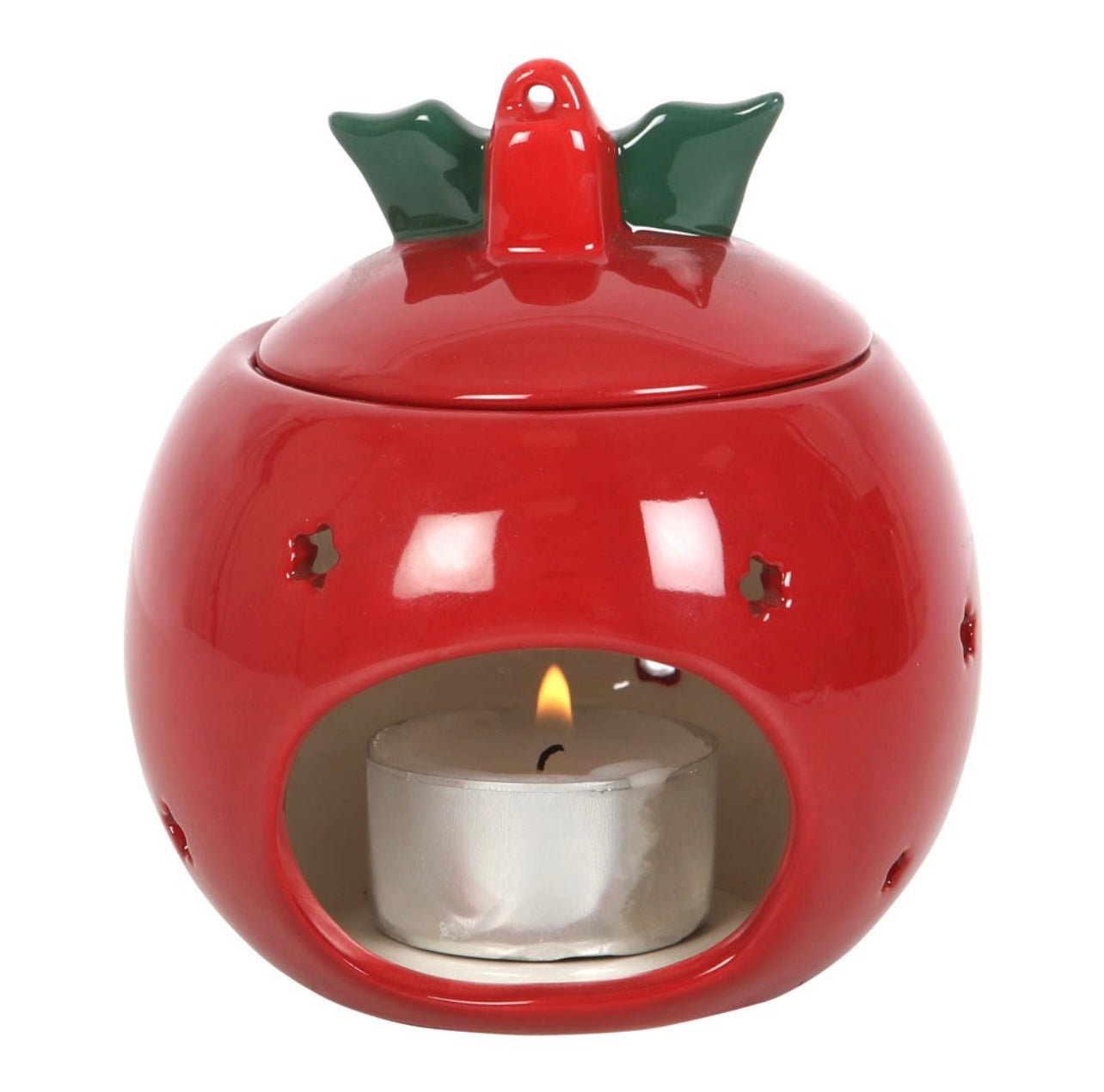 Red Ornament Wax Melt Burner