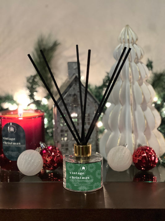 Vintage Christmas Reed Diffuser