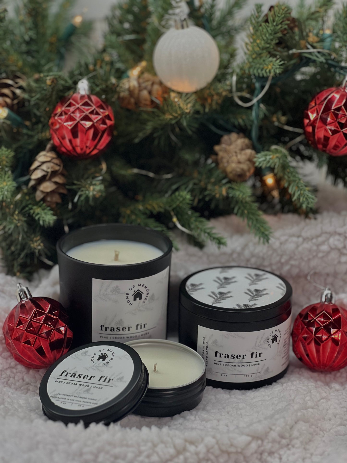 Jumbo Fraser Fir Candle | 12oz