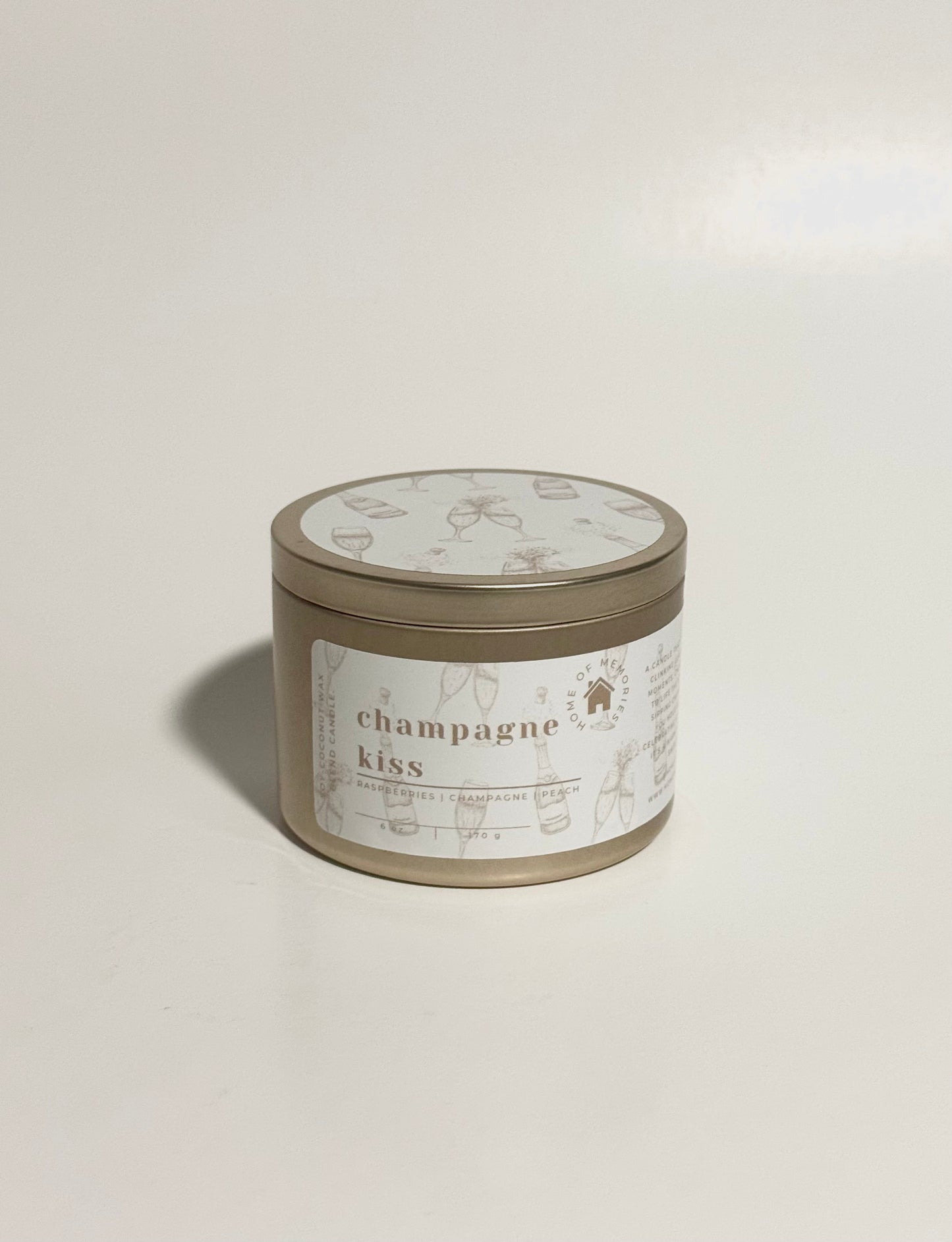 Champagne Kiss Candle | 6oz