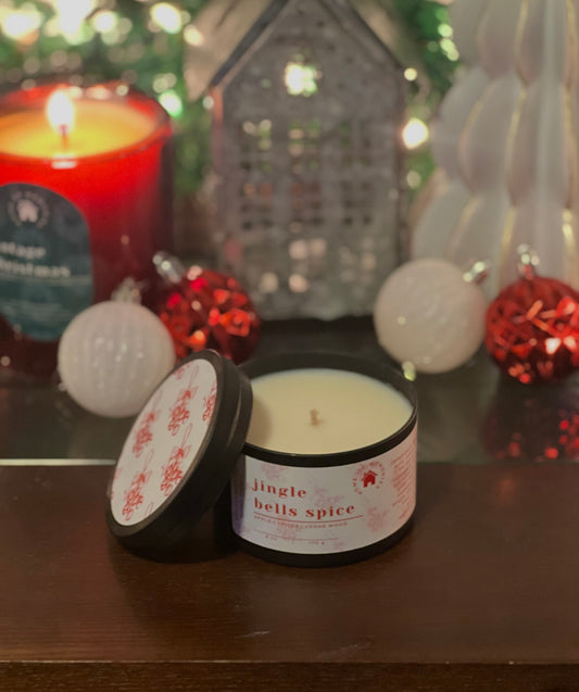 Jingle Bells Spice Candle | 6oz