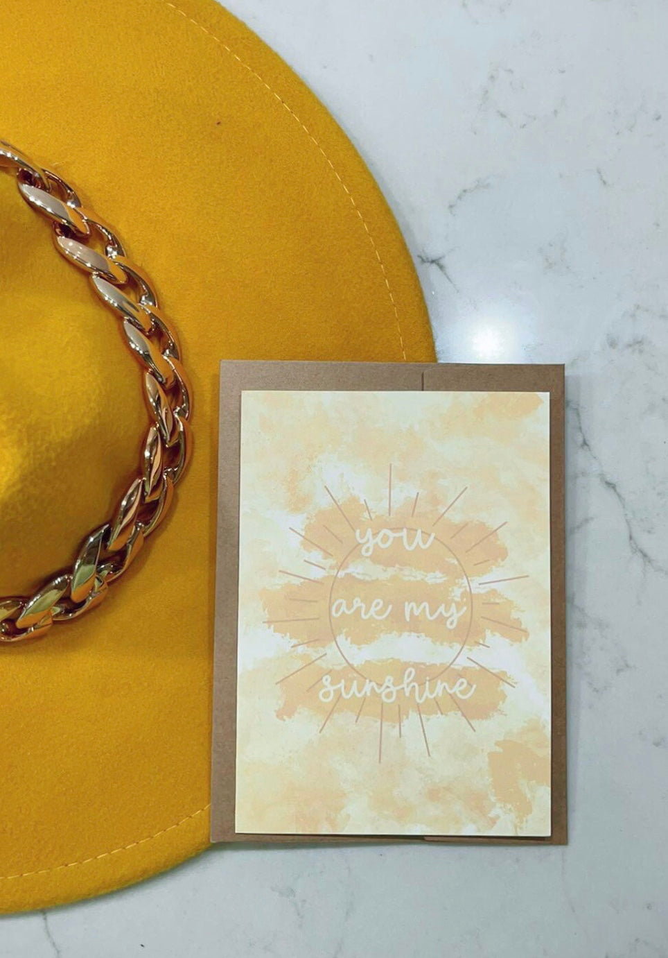 “You Are My Sunshine” Greeting Card