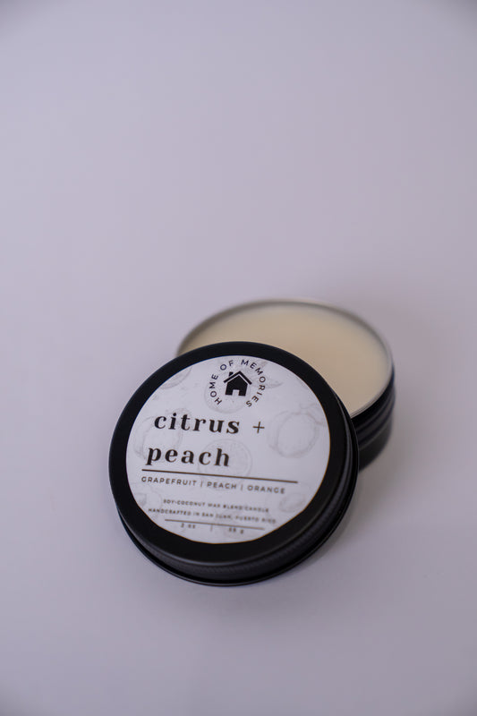 Citrus + Peach Candle | 2oz