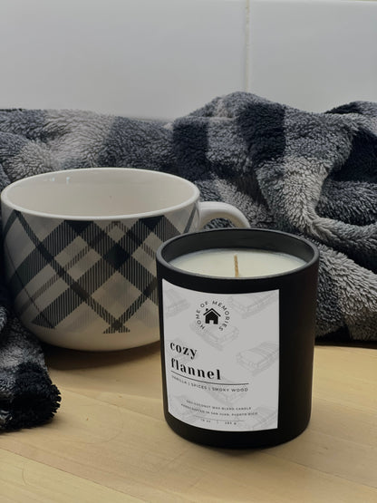 Cozy Flannel Candle | 10oz