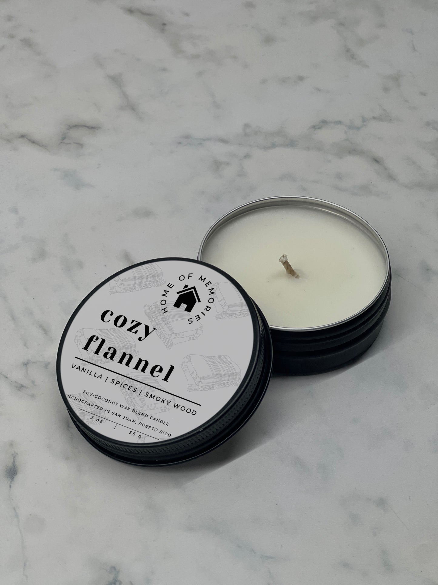 Cozy Flannel Candle | 2oz