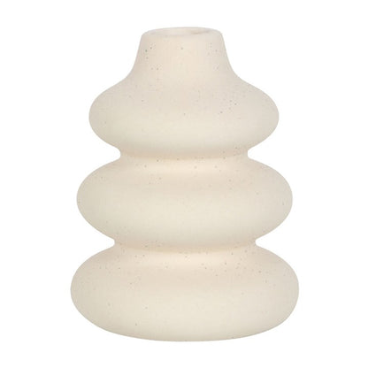 Cream Single Stem Vase