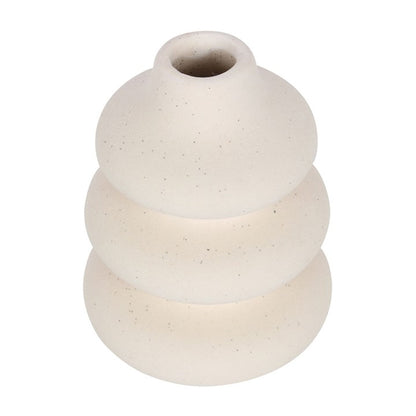 Cream Single Stem Vase