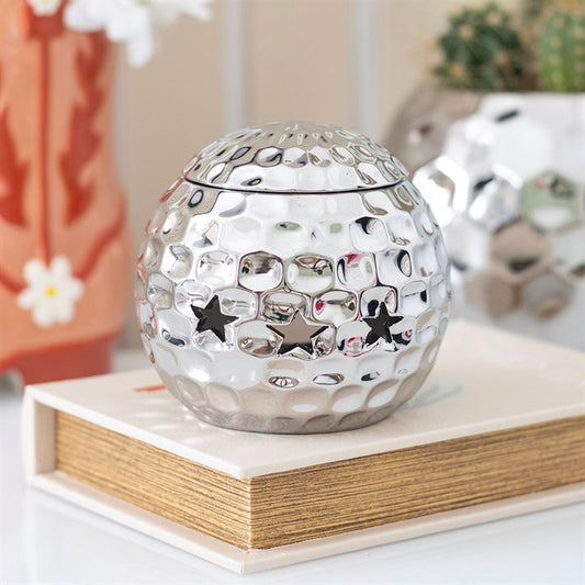 Silver Disco Ball Wax Melt Warmer