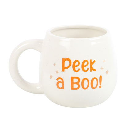 Peekaboo Ghostie Rounded Mug