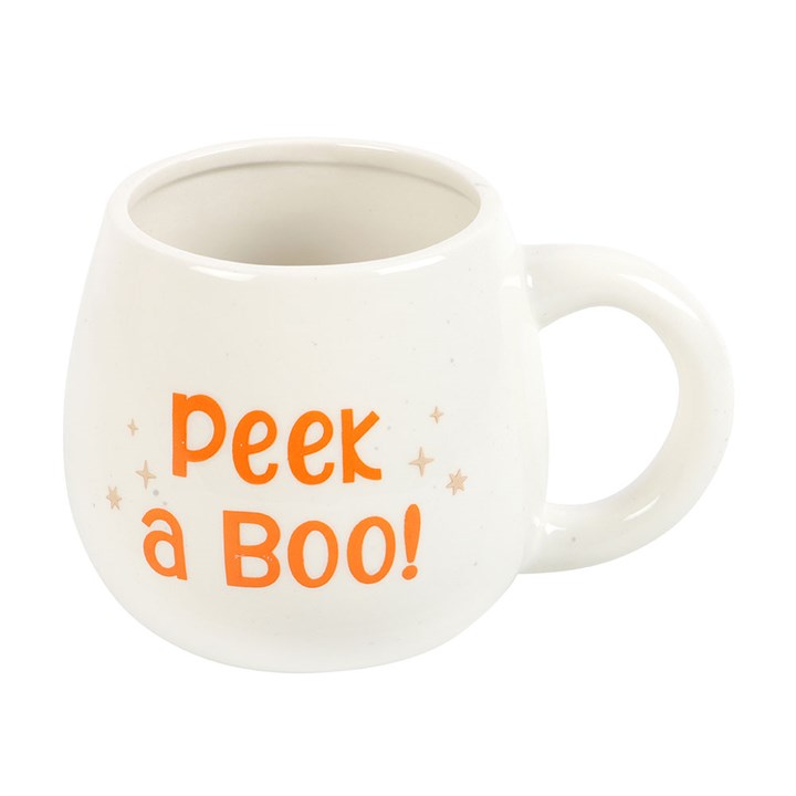 Peekaboo Ghostie Rounded Mug